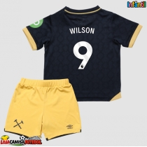 Camisa de Futebol West Ham United Callum Wilson #9 Equipamento Alternativo Infantil 2025-26 Manga Curta (+ Calças curtas)